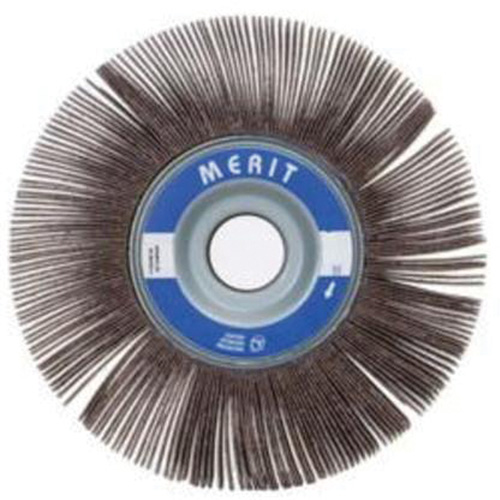 Merit 08834122039 High Performance Flap Wheel, Aluminum Oxide, 240 Grit, 4" x 1" x 5/8"