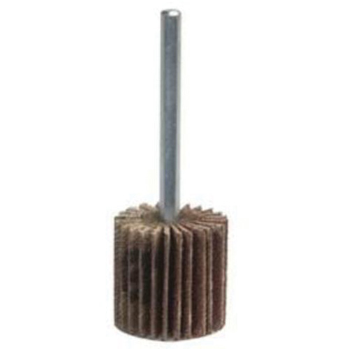 Merit 08834130760 Meule &agrave; lamelles Mini Grind-O-Flex, Oxyde d'aluminium, Grain 60, 1" x 1" x 1/4"