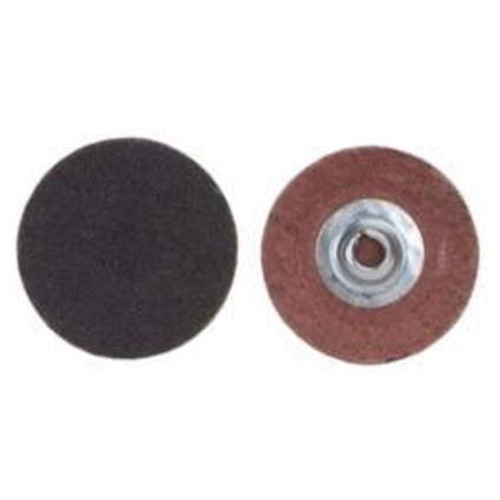 Merit 08834160399 Quick-Change Disc, 1-1/2" Dia., 80 Grit, Aluminum Oxide