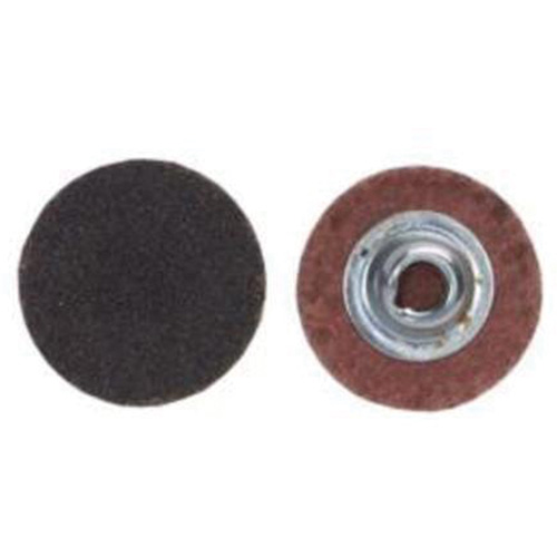 Merit 08834160401 Quick-Change Disc, 1-1/2" Dia., 120 Grit, Aluminum Oxide