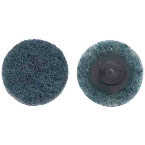 Merit 08834160754 Disque non tiss&eacute; &agrave; changement rapide, 1" dia., Grain Tr&egrave;s fin, Oxyde d'aluminium
