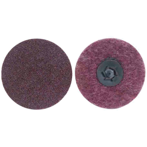 Merit 08834163049 Disque de pr&eacute;paration de surface PowerLock Abrasotex, 1-1/2" dia., Grain Moyen, Oxyde d'aluminium