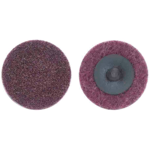 Merit 08834166328 Surface Prep Quick-Change Disc, 4" Dia., Medium Grit, Aluminum Oxide