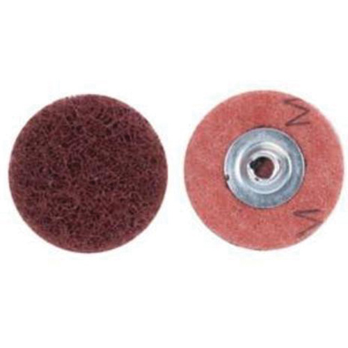 Merit 08834166392 Buffing & Polishing Quick-Change Disc, 1-1/2" Dia., Medium Grit, Aluminum Oxide