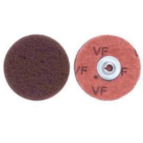 Merit 08834166405 Buffing & Polishing Quick-Change Disc, 2" Dia., Very Fine Grit, Aluminum Oxide