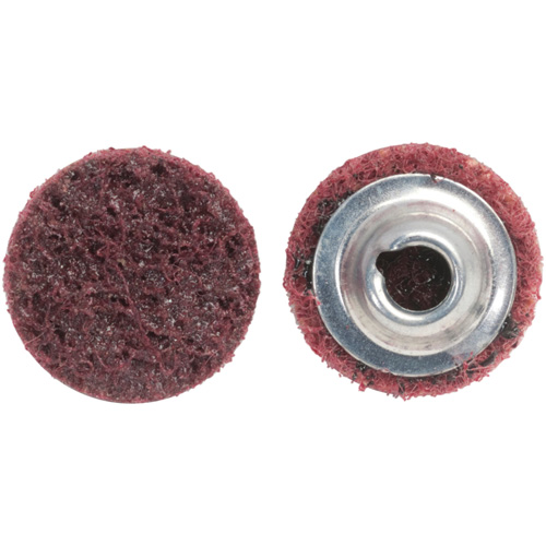 Merit 66623340035 Surface Prep Quick-Change Disc, 1-1/2" Dia., Medium Grit, Aluminum Oxide