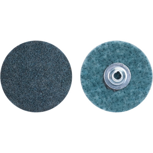 Merit 66623340047 Surface Prep Quick-Change Disc, 1-1/2" Dia., Very Fine Grit, Aluminum Oxide