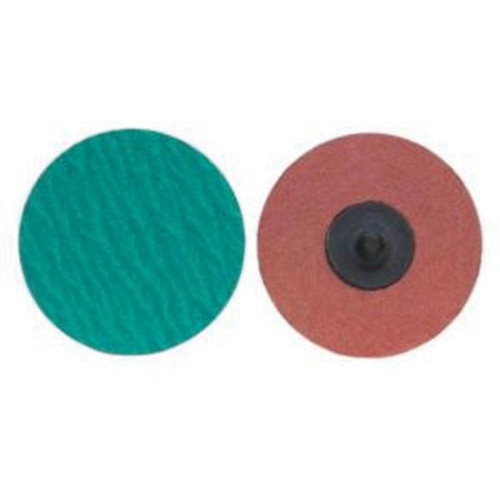 Merit 08834167099 Quick-Change Cloth Disc, 1" Dia., 120 Grit, Zirconium
