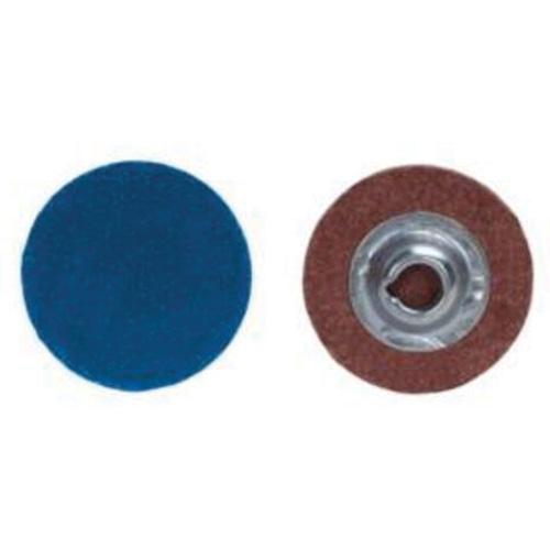 Merit 08834167800 Quick-Change Discs, 2" Dia., 36 Grit, Zirconia Alumina