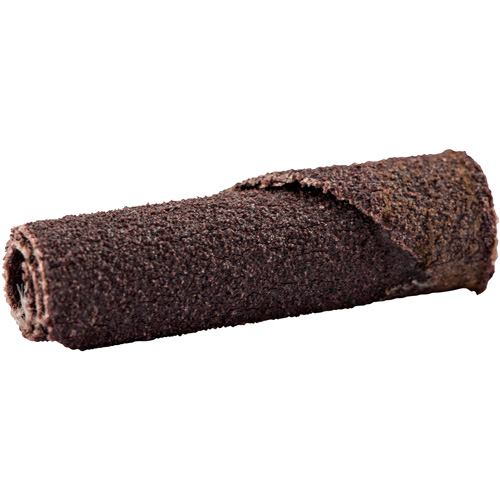 Merit 08834180070 Cartridge Rolls, 320 Grit, 1/4" Dia., Aluminum Oxide, 1" L, 1/8" Arbor