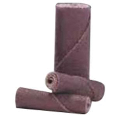 Merit 08834180157 Cartridge Rolls, 80 Grit, 5/16" Dia., Aluminum Oxide, 1-1/2" L, 1/8" Arbor