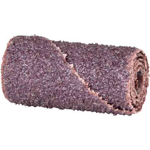 Merit 08834181297 ALO Cartridge Roll, 80 Grit, 3/4" Dia., Aluminum Oxide, 2" L, 1/4" Arbor