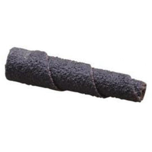 Merit 08834181708 ALO Spiral Cartridge Rolls, 80 Grit, 3/8" Dia., Aluminum Oxide, 1-1/2" L, 1/8" Arbor