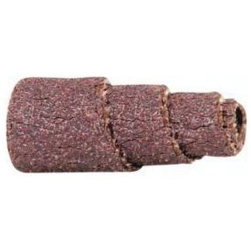 Merit 08834181714 ALO Spiral Cartridge Rolls, 60 Grit, 3/8" Dia., Aluminum Oxide, 1" L, 1/8" Arbor