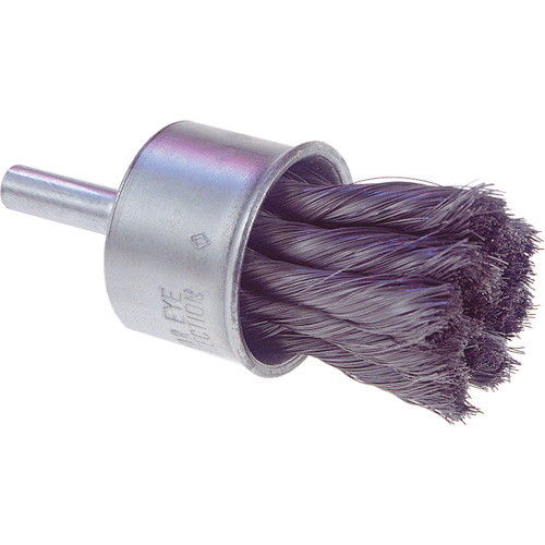 Osborn 0003000400 Brosses mont&eacute;es &agrave; fils nou&eacute;s, 1/2" dia., dia. Des fils 0,0104", Tige 1/4"