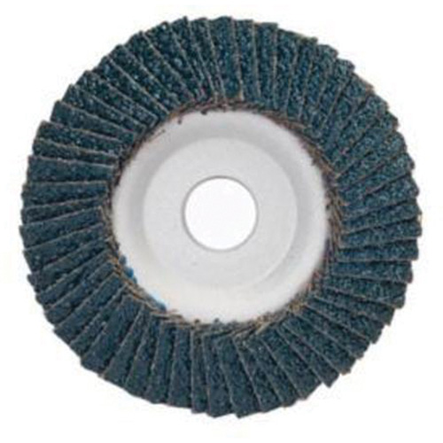Merit 08834193425 Contoured PowerFlex&reg; Preparation Disc, 4-1/2" x 7/8", Type 29, 80 Grit, Zirconia Alumina