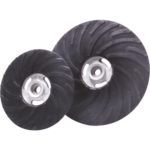 Merit 08834195006 Fibre Discs - Air Cooled Rubber Back Up Pads