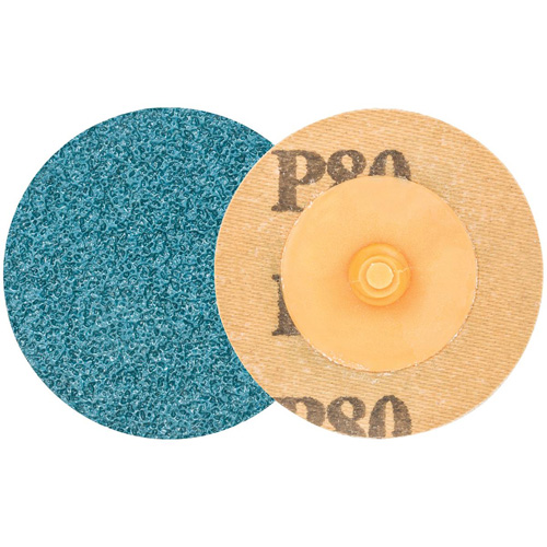 Walter Technologies Pour Surface 04D208 Disque de ponçage TWIST TOPCUT, 2" dia., Grain 80, Zirconium