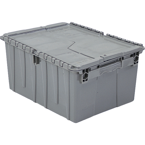 Orbis 5310403 Contenants de distribution Flipak en plastique poly&eacute;thyl&egrave;ne (PE), 11,8" x 9,8" x 7,7", Gris