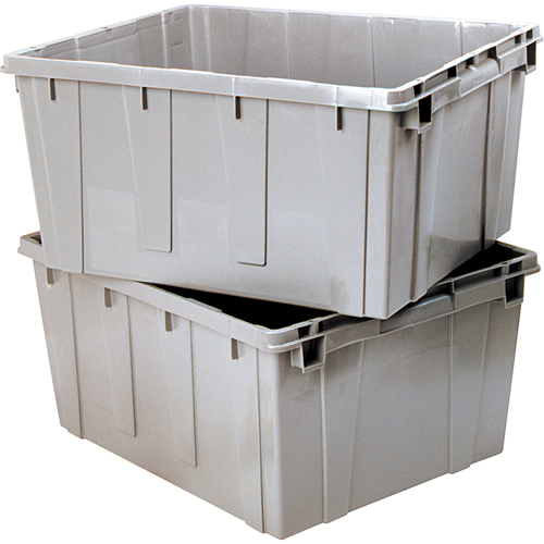Orbis 5283403 Nesting Container, 21.1" W x 17.7" D x 12" H, Grey