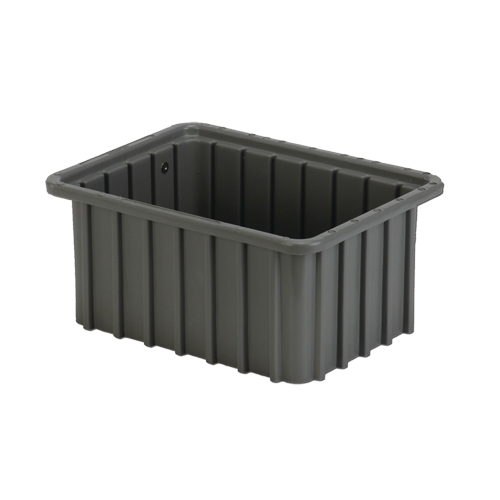Lewis Bins+ 6000303 Contenant Divider Box, Poly&eacute;thyl&egrave;ne, 9,8" la x 7,3" p x 5" h, Gris