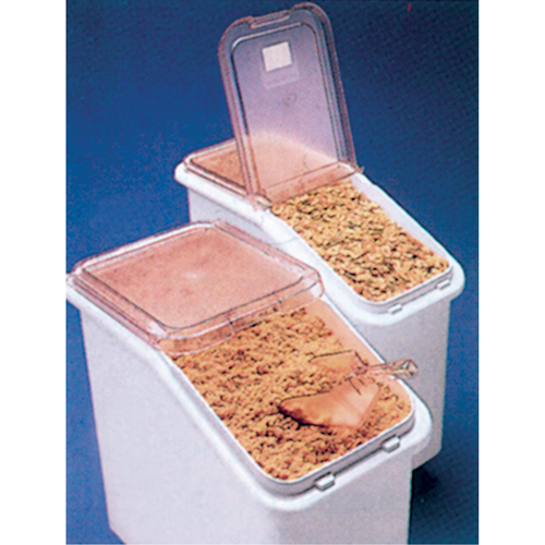 Rubbermaid 2020794 Mobile Ingredient Bins with Sliding Lid, 3.5 cu. ft. Capacity, 28" H x 15-1/2" W x 29-1/2" D