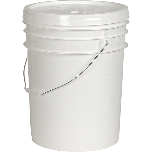 Ropak PPROO0040 Seau d'usage g&eacute;n&eacute;ral sans couvercle, Plastique, 4 L