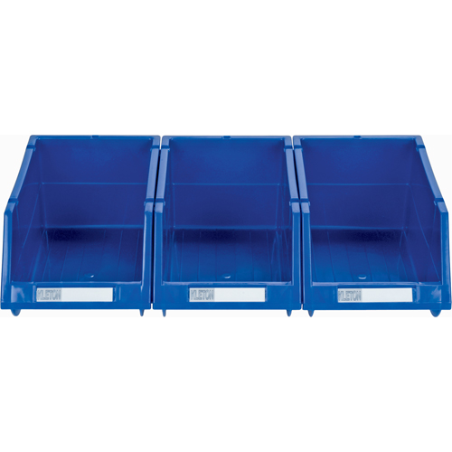 KLETON CB260 Stack & Hang Bin, 4-13/16" W x 3-3/16" H x 7-1/8" D, Blue