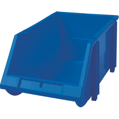 KLETON CB262 Stack & Hang Bin, 5-7/8" W x 4-11/16" H x 9-13/16" D, Blue