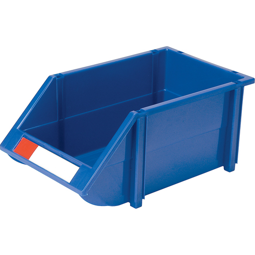 KLETON CB264 Bac empilable & &agrave; suspendre, 8-3/16" la, 6-3/16" h x 14" p, Bleu