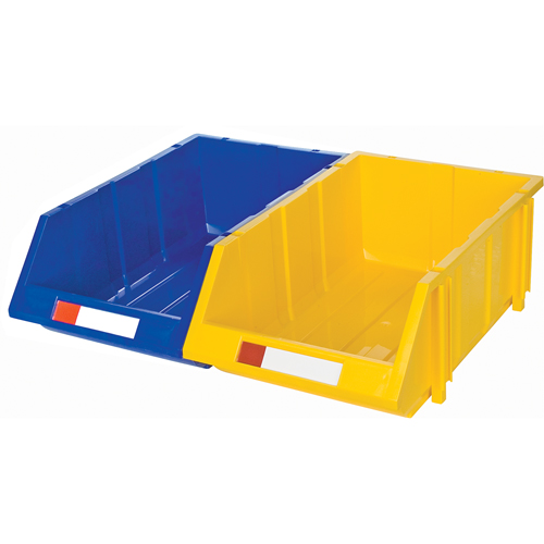 KLETON CB267 Bac empilable & &agrave; suspendre, 11-13/16" la, 7" h x 17-11/16" p, Jaune