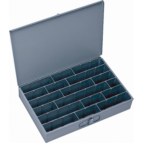 Durham Manufacturing 099-95 Compartment Scoop Boxes, 12" W x 18" D x 3" H, 17 Compartments