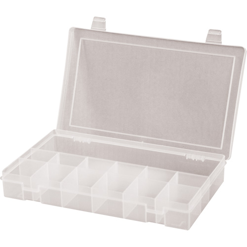 Durham Manufacturing SP13-CLEAR Boîtes &agrave; compartiments compactes, 6,75" la x 11" p x 1,75" h, 13 compartiments