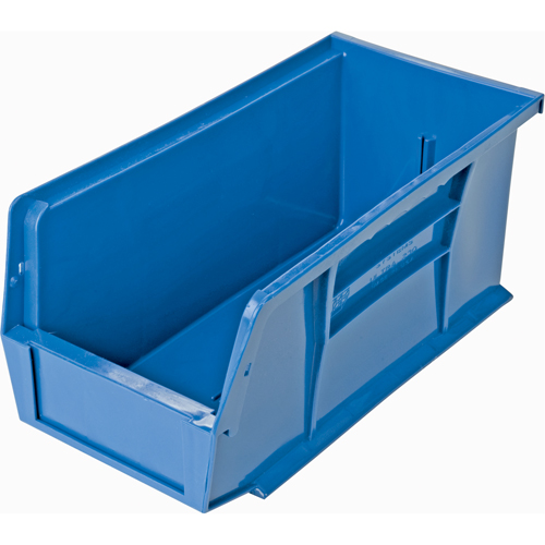 Quantum Storage System QUS230BL Bacs ultra empilable & suspendable, 5-1/2" la, 5" h x 10-7/8" p, Bleu