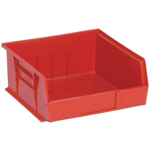 Quantum Storage System QUS235RD Bacs ultra empilable & suspendable, 11" la, 5" h x 10-7/8" p, Rouge