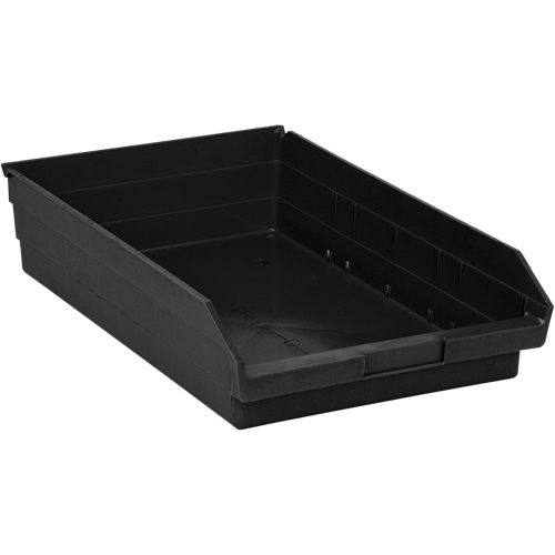 Quantum Storage System QSB110BR Recycled Shelf Bin, 11-1/8" W x 17-7/8" D x 4" H, 40 lbs. Capacity