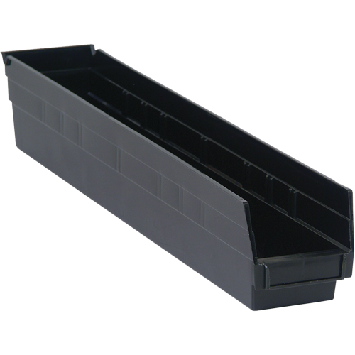Quantum Storage System QSB105CO Conductive Shelf Bin, 4-1/8" W x 23-7/8" D x 4" H, 50 lbs. Capacity