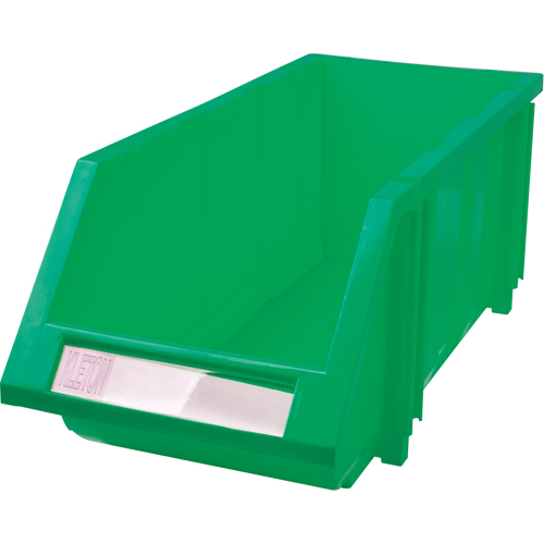 KLETON CC237 Stack & Hang Bin, 7-7/8" W x 7" H x 17-11/16" D, Green