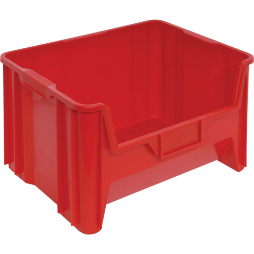 Quantum Storage System QGH700RD Giant Stacking Containers, 19.875" W x 15.25" D x 12.4375" H, Red