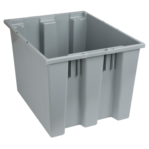 Quantum Storage System SNT195GY Contenants Stack & Nest, 13" x 19,5" x 15,5", Gris