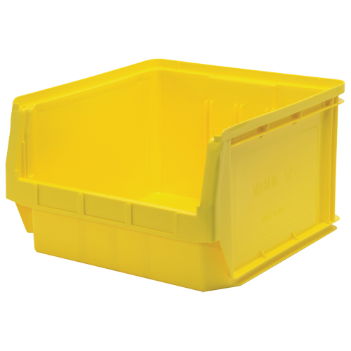 Quantum Storage System QMS543YL Contenants g&eacute;ants empilables, 18,375" la x 19,75" p x 11,875" h, Jaune