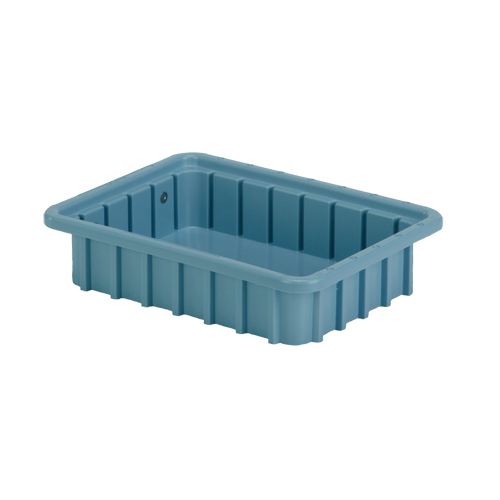 Lewis Bins+ 6000107 Contenants Divider Box, Poly&eacute;thyl&egrave;ne, 10,8" la x 8,3" p x 2,5" h, Bleu p&acirc;le