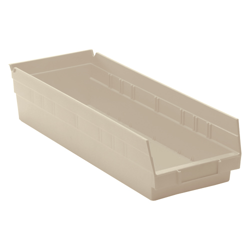 Quantum Storage System QSB104IV Bacs pour tablette, 6-5/8" la x 4" H x 17-7/8" p, Beige, Capacit&eacute; 40 lb