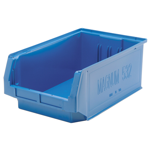 Quantum Storage System QMS532BK MAGNUM Bin, 7-7/8" H x 12-3/8" W x 19-3/4" D, 150 lbs. Capacity, Black
