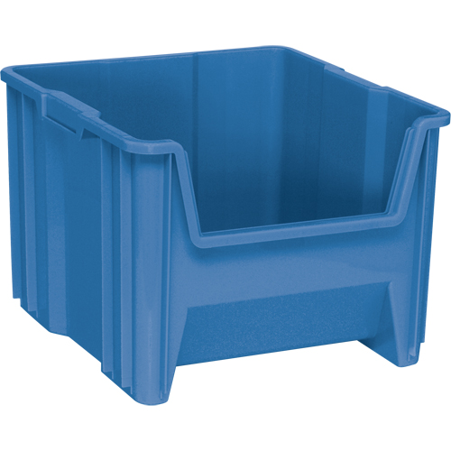 Quantum Storage System QGH800BL Giant Stacking Containers, 16.5" W x 17.5" D x 12.5" H, Blue