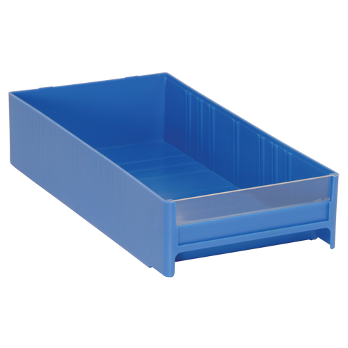 Quantum Storage System IDR203BL Cabinet Drawer, 5-5/8" W x 11" D x 2-1/2" H, Blue