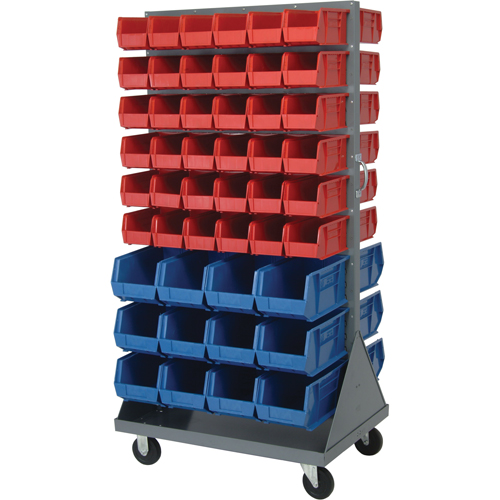 Quantum Storage System QMD-36H Mobile Louvered Rack