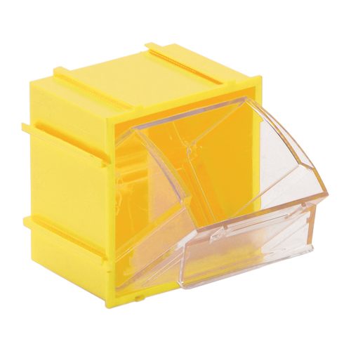 Quantum Storage System QTB409YL Individual Tip Out Bins, 2-13/16" W x 2-3/8" D x 3" H, 9 Drawers