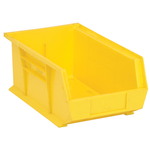 Quantum Storage System QUS241YL Bacs ultra empilable & suspendable, 8-1/4" la, 6" h x 13-5/8" p, Jaune