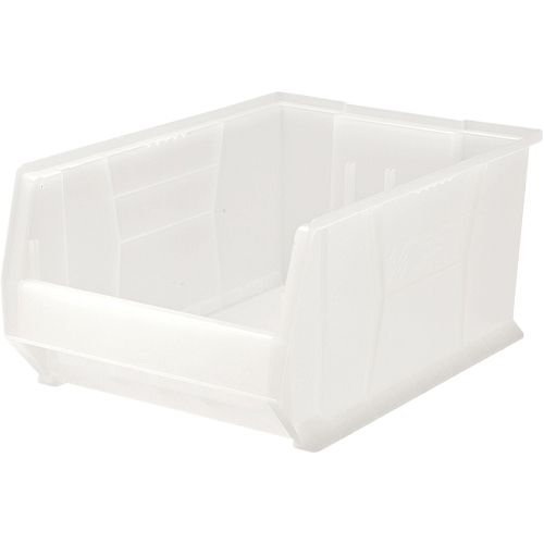 Quantum Storage System QUS954CL Contenants Hulk, 16-1/2" la, 11" h x 23-7/8" p, Transparent